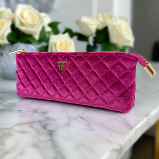 Sleek Stash Go-To-Case - Fuchsia Velvet
