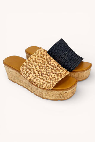 EARNEST Braided Artisan Cork Sandals
