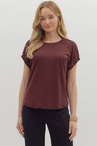 Burgundy Top