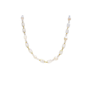 ISLA Beads of Paradise White Cap- PVD Gold