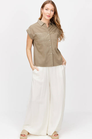 Favorite Short Sleeve Button Up Shirt