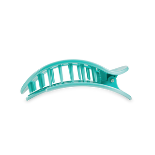 Round Flat Hair Clip | Medium | Totally Turquoise