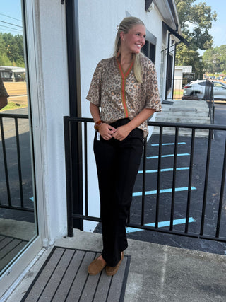 Sienna Leopard Top