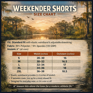 The Weekender Shorts - Hombre- Honey Hole Outdoors
