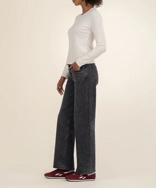 Kut from the Kloth Noelie Scoop Neck Longsleeve Top