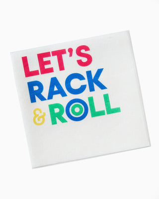 Let's Rack & Roll Linen Napkin