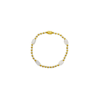 Isla 24/7 Stretch - Pop of Color - Here, There & Everywhere - PVD Gold - White Cap