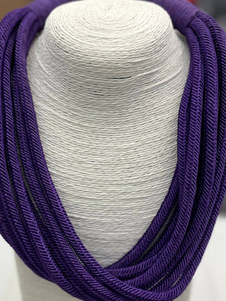Fab Layer Necklace (purple)