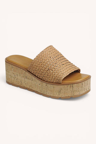 EARNEST Braided Artisan Cork Sandals