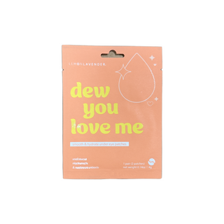 Lemon Lavender dew you love me under eye patches