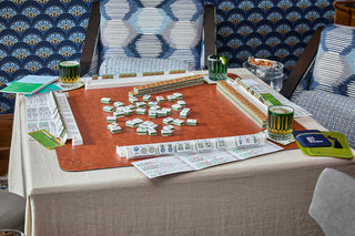 Oh My Mahjong Cognac Mat