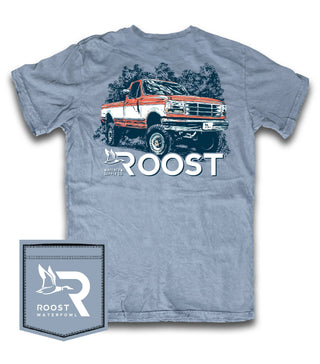 Roost Men's Graphic T-Shirt F-150 Youth Large