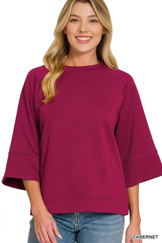 Scuba 3/4 Sleeve Pullover
