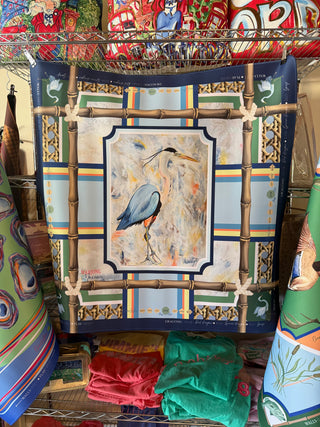 Mahjong Moxie Heron Landing Mat