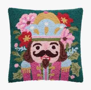 Holiday Nutcracker Hook Pillow