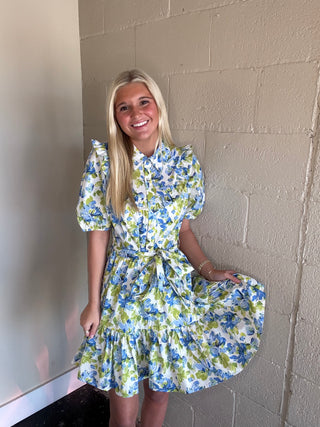 Sunny Blue Dress