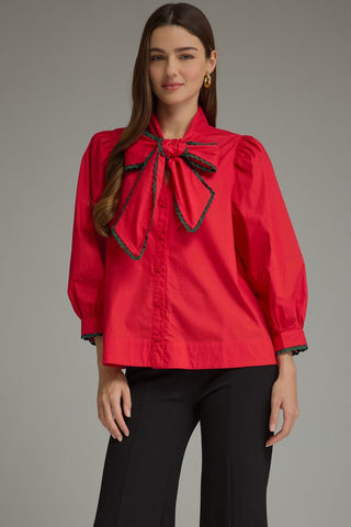 Holly & Ivy Bow Top