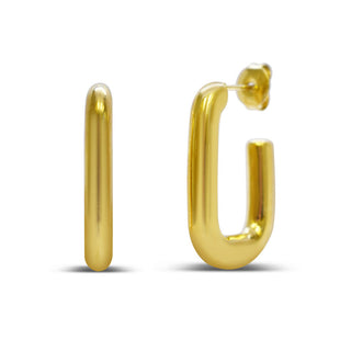 ISLA Link Look Weightless Hoop Gold