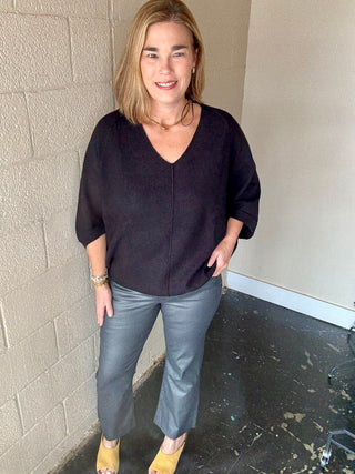 Kut from the Kloth Silver Bell Kelsey High Rise Ankle Flare