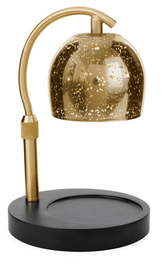 Luna Candle Warmer Lamp Mercury Glass