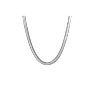 ISLA Everyday Chain Necklace - Snake Chain- Steel
