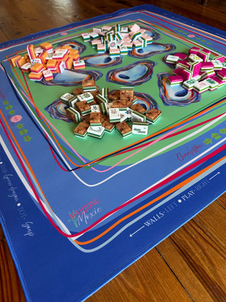 Mahjong Moxie Oyster Confetti Mat