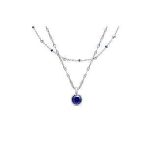 "Here's the Skinny" 2-Pack Necklace - Enamel Necklaces - Bella Blues