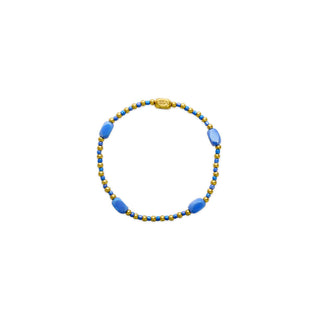 Isla 24/7 Stretch - Pop of Color - Here, There & Everywhere - PVD Gold - Periwinkle Water