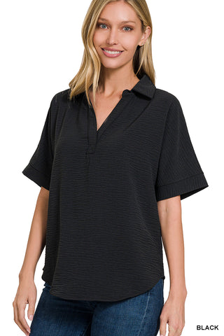 Classic Collar Airflow Top