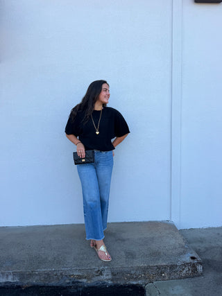 The Caroline Short Sleeve Sweater