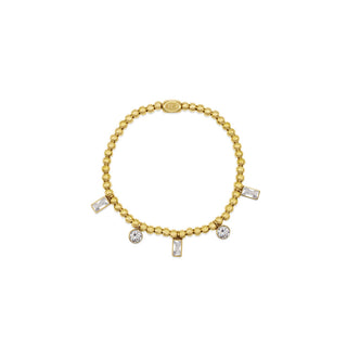 Isla Anacapri - Clear CZ - Stretch Bracelet