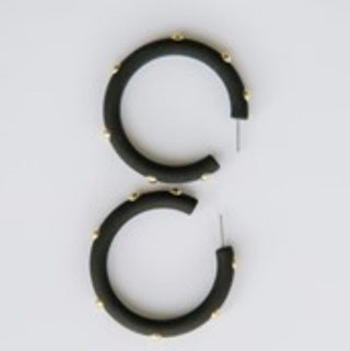 Candace Black Hoops