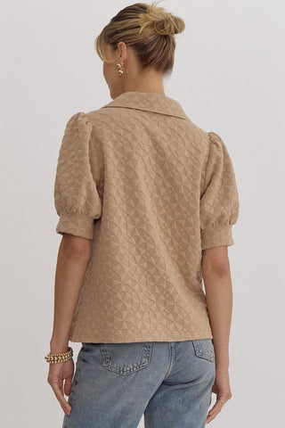 Cassidy Top Taupe