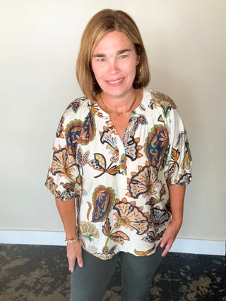 Fall Garden Blouse