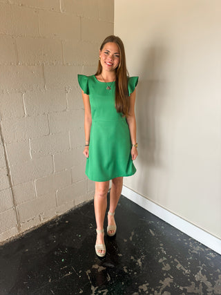 Molly Bracken Kelly Green Dress