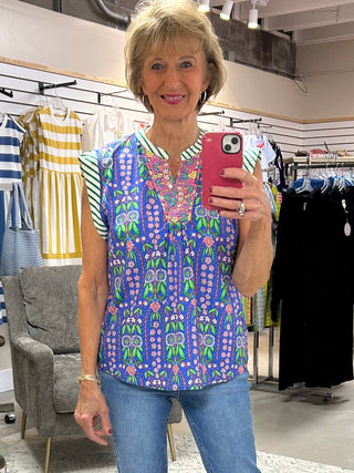 THML Violet Garden Top