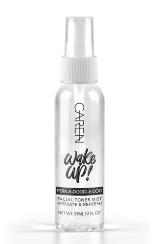 Caren Wake Up! Perk-A-Doodle-Doo Facial Toner Mist- 2 oz