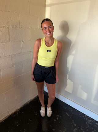 LULU MAC Yellow Tank