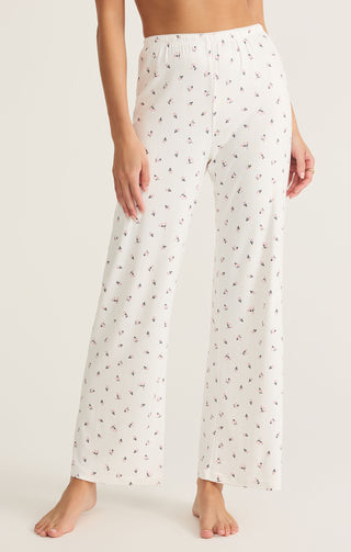 Z Supply Lounge Vintage Ditsy Pant