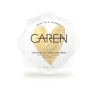 Caren Soap Sponge | Loved | White Daisy