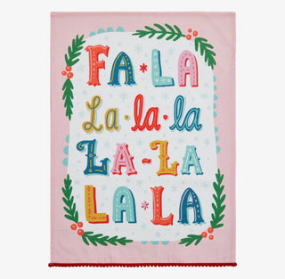 Fa La La La Kitchen Towel