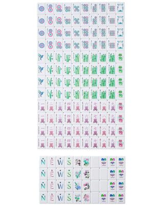 Oh My Mahjong Jardin Debutant Tile Set