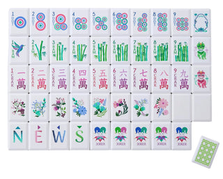 Oh My Mahjong Jardin Debutant Tile Set