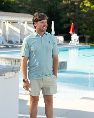 Caddie Green Tee Polo