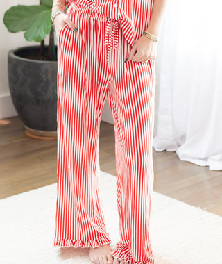 Women's Striped Pajama Pants
