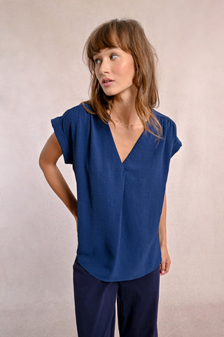 Molly Bracken LADIES WOVEN TOP