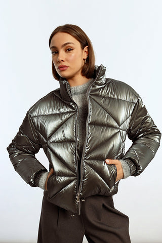 Molly Bracken Gun Metal Jacket