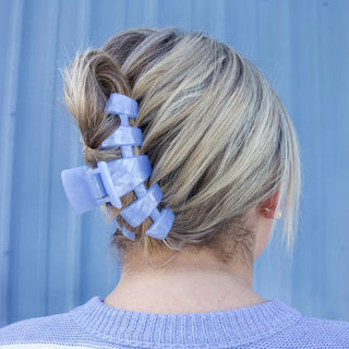 Classic Hair Clip | Large Blue Lagoon