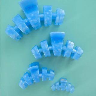 Classic Hair Clip | Large Blue Lagoon