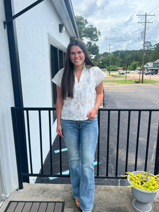 JUDY BLUE  Bootcut Jeans Daisy